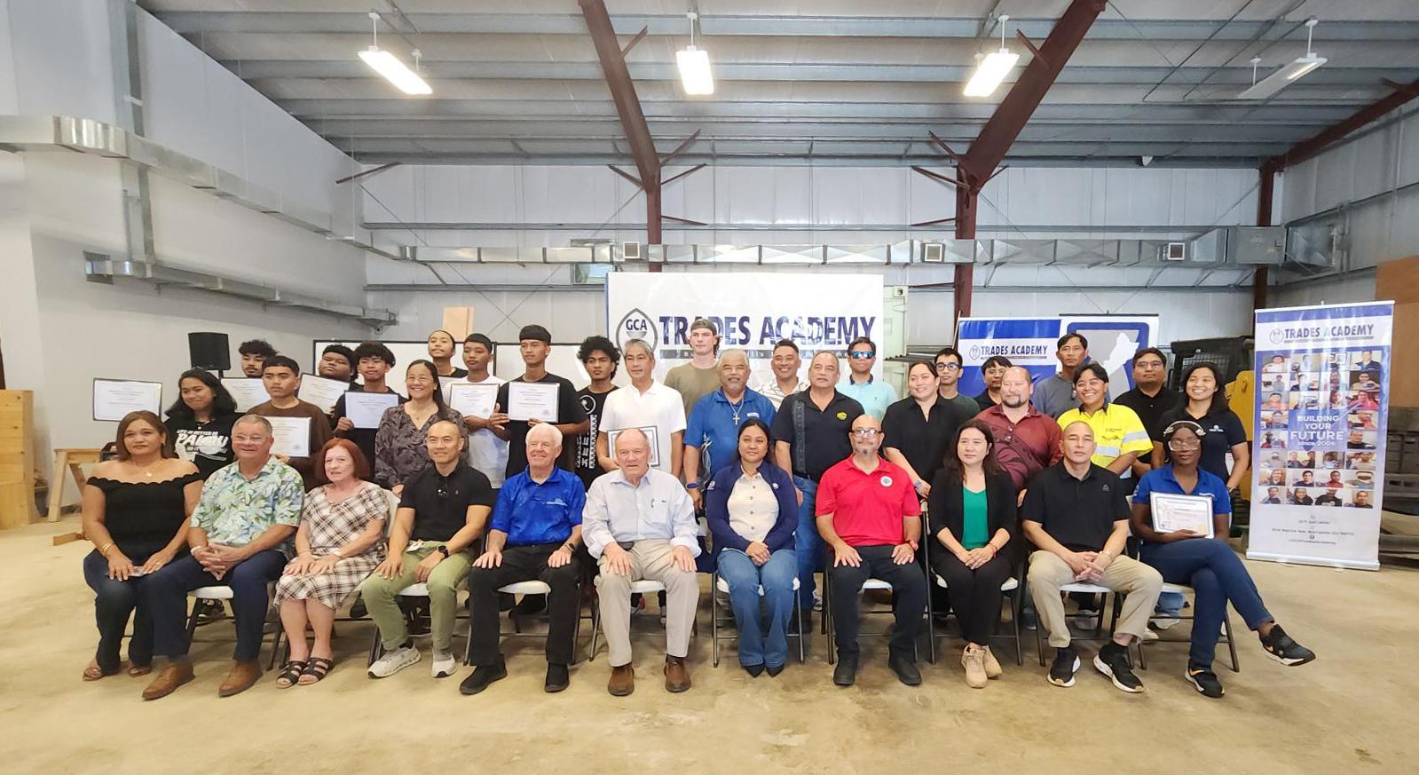 GCA Trades Academy honors graduates and donor Glimpses Media