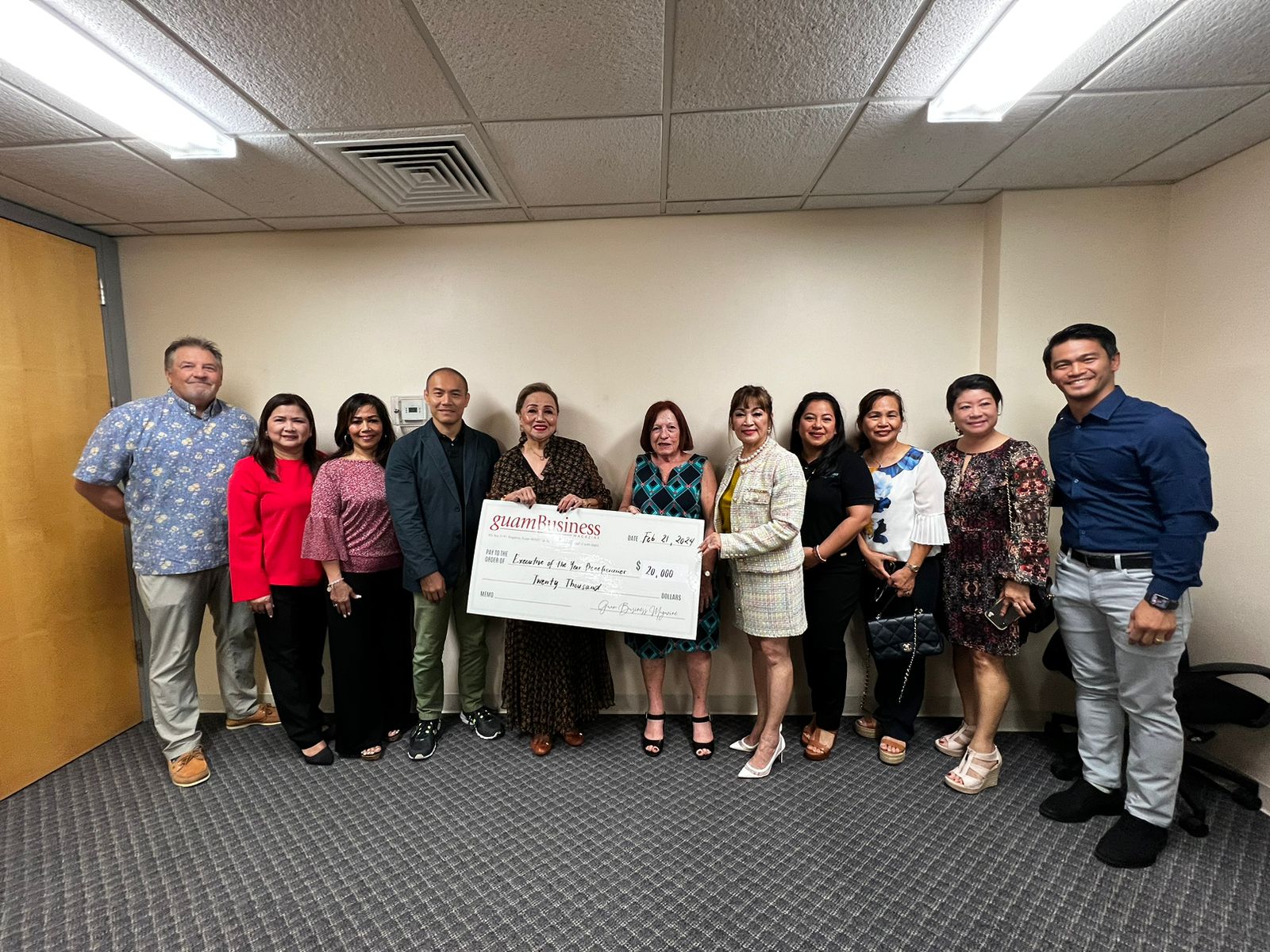 Magazine donates $20,000 to non-profits in Guam and Saipan