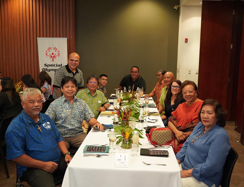 Frank Florig, President and CEO of Special Olympics Guam and alumni from the John F. Kennedy Class of 1974.