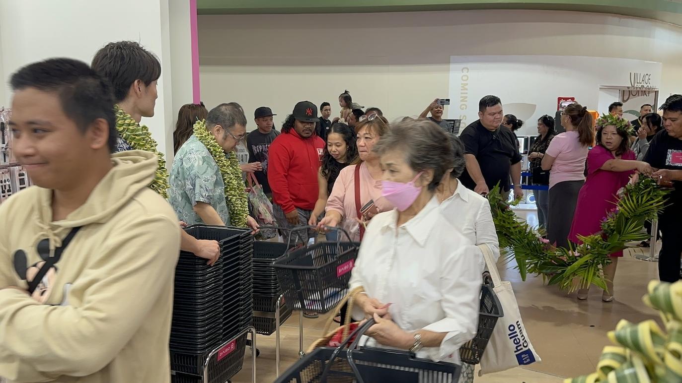 Daiso store grand opening on May 18. 