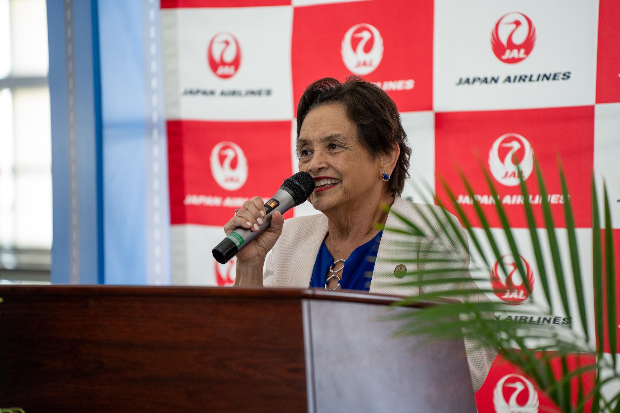 Gov. Lourdes A Leon Guerrero, Guam. Photo by Skyler Obispo 