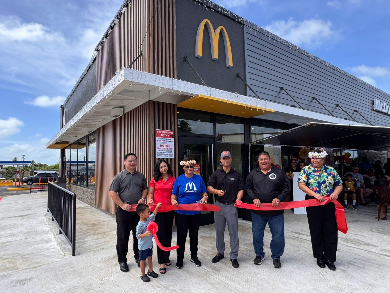 McDonald’s officially opens new location in Mangilao