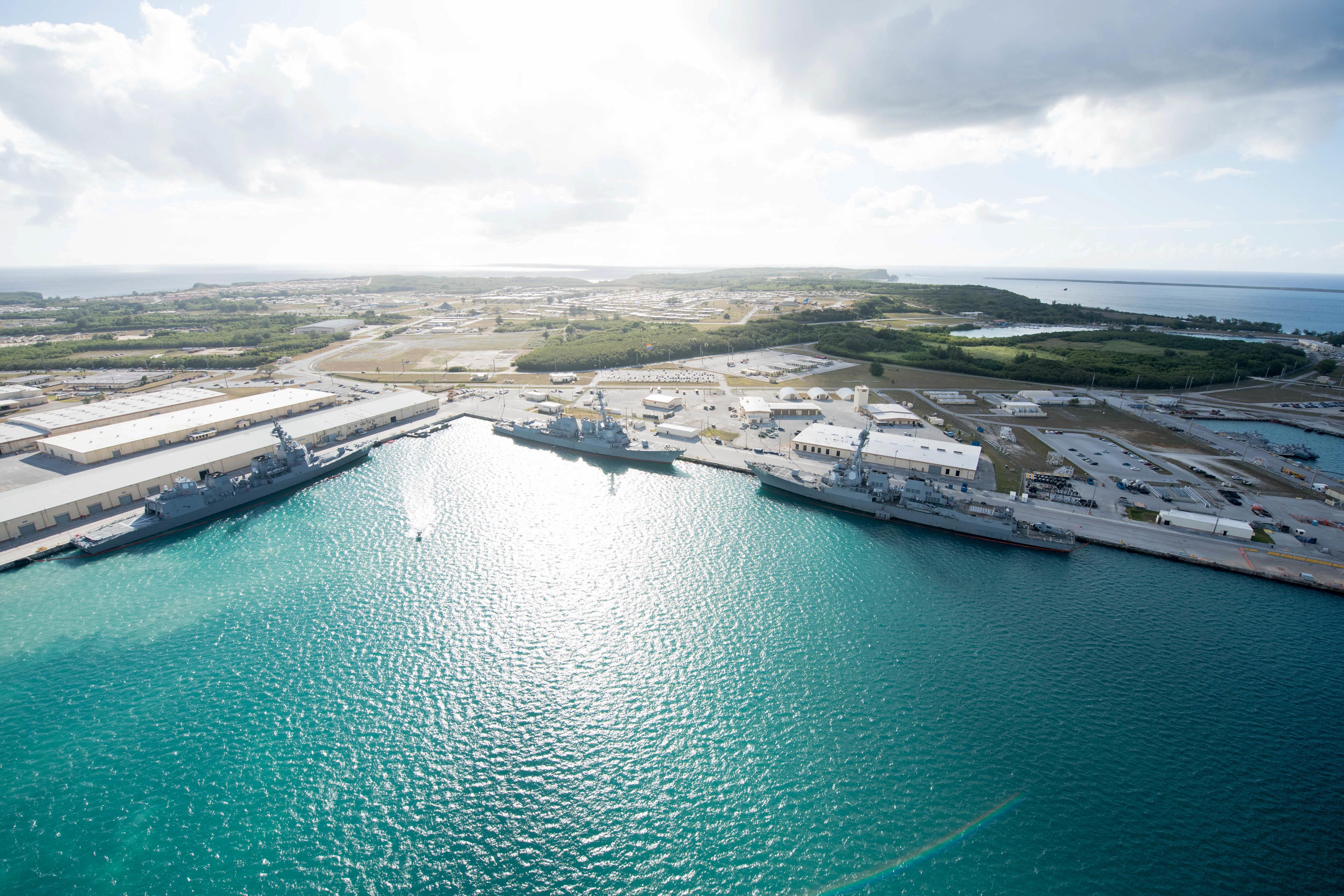 Guam Navy under lockdown