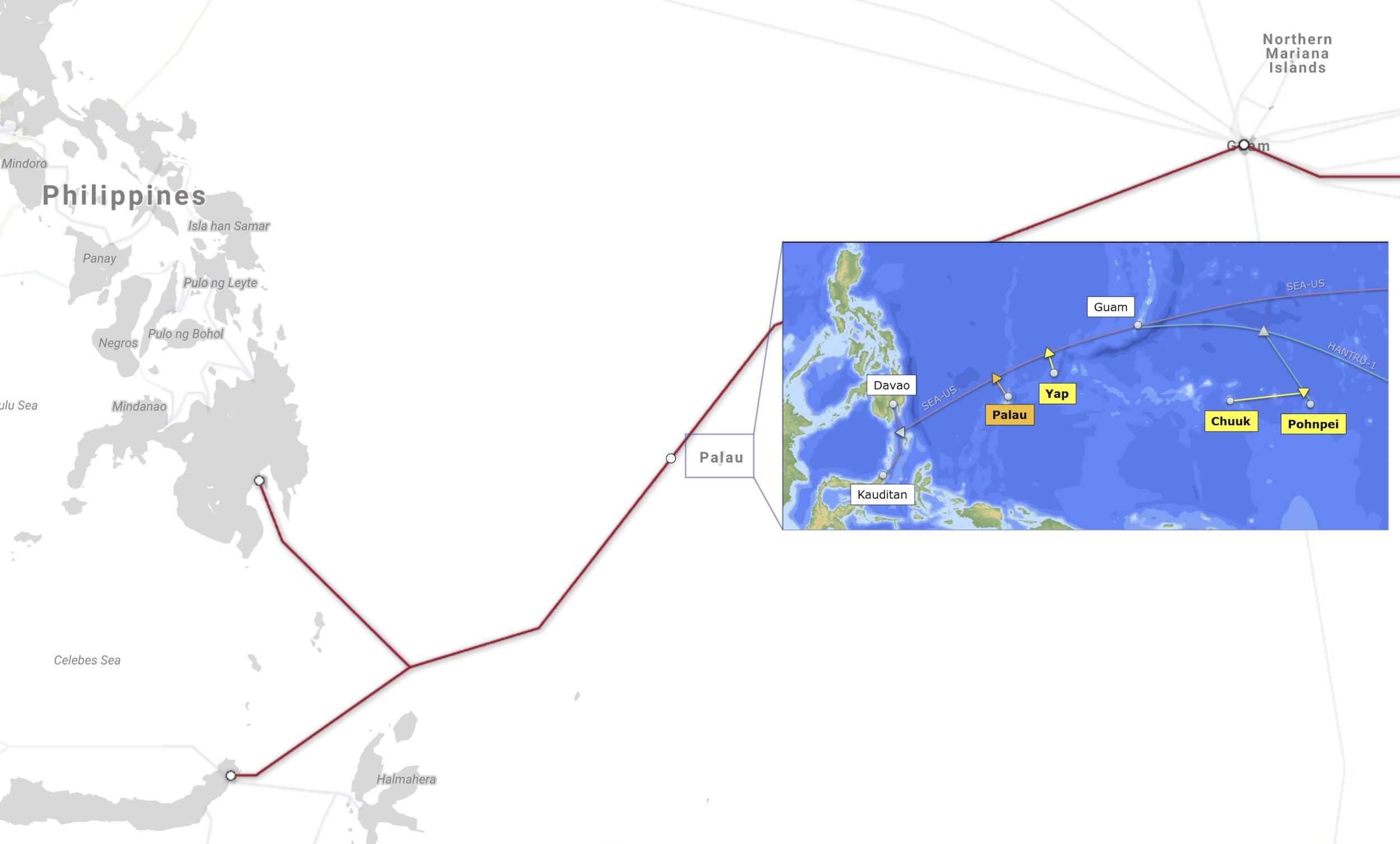 2nd undersea cable to Palau delayed to 2025 