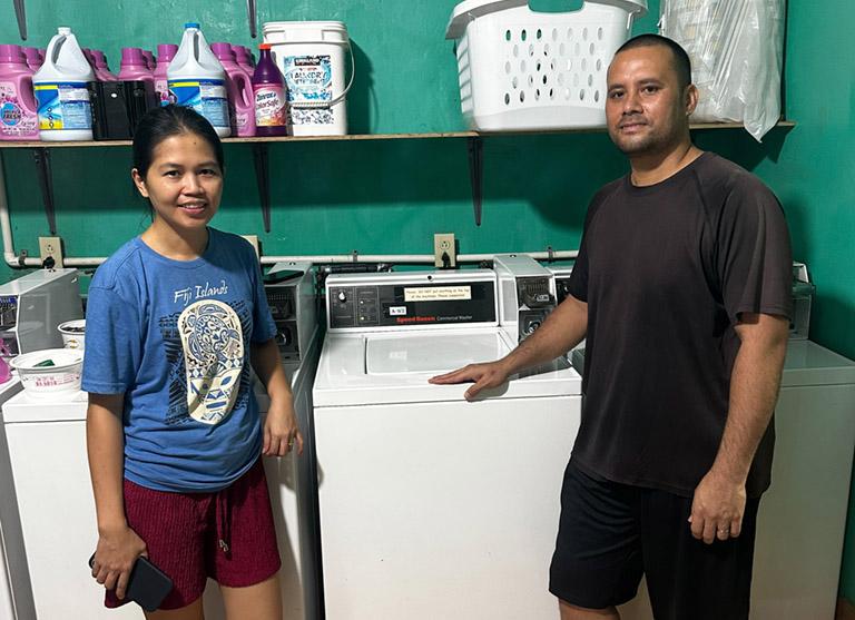 Spin cycle: Laundromats are finding their footing in Palau 