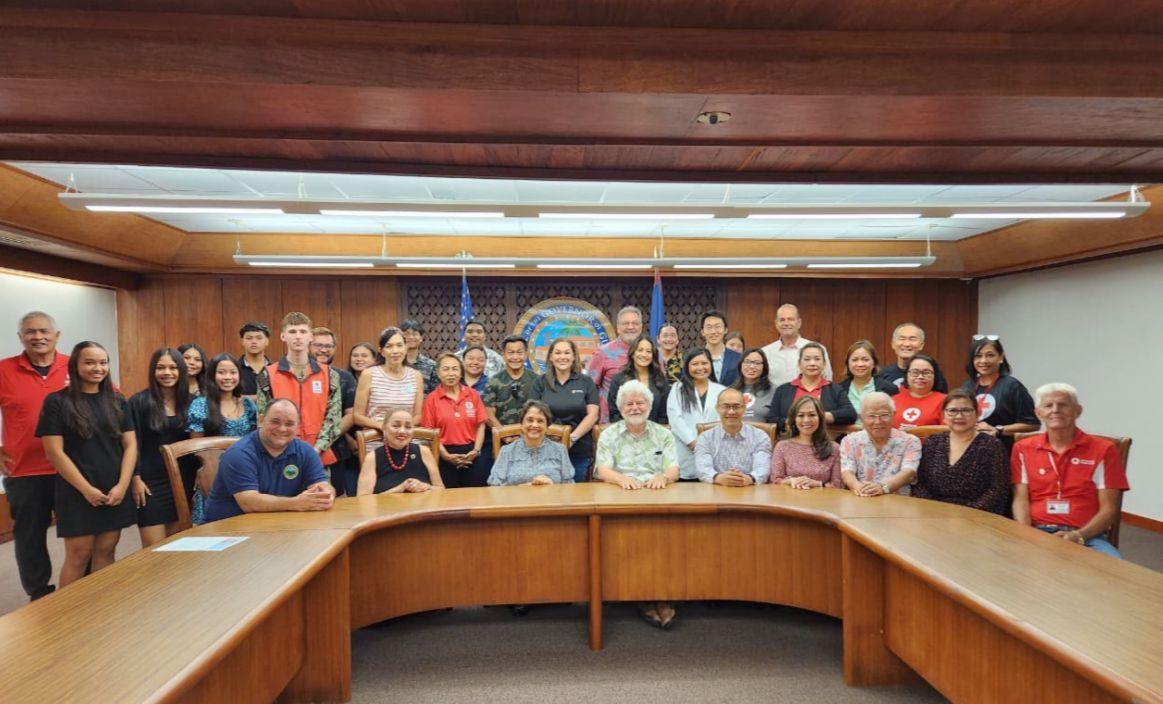 American Red Cross Guam Chapter presents Typhoon Mawar response report