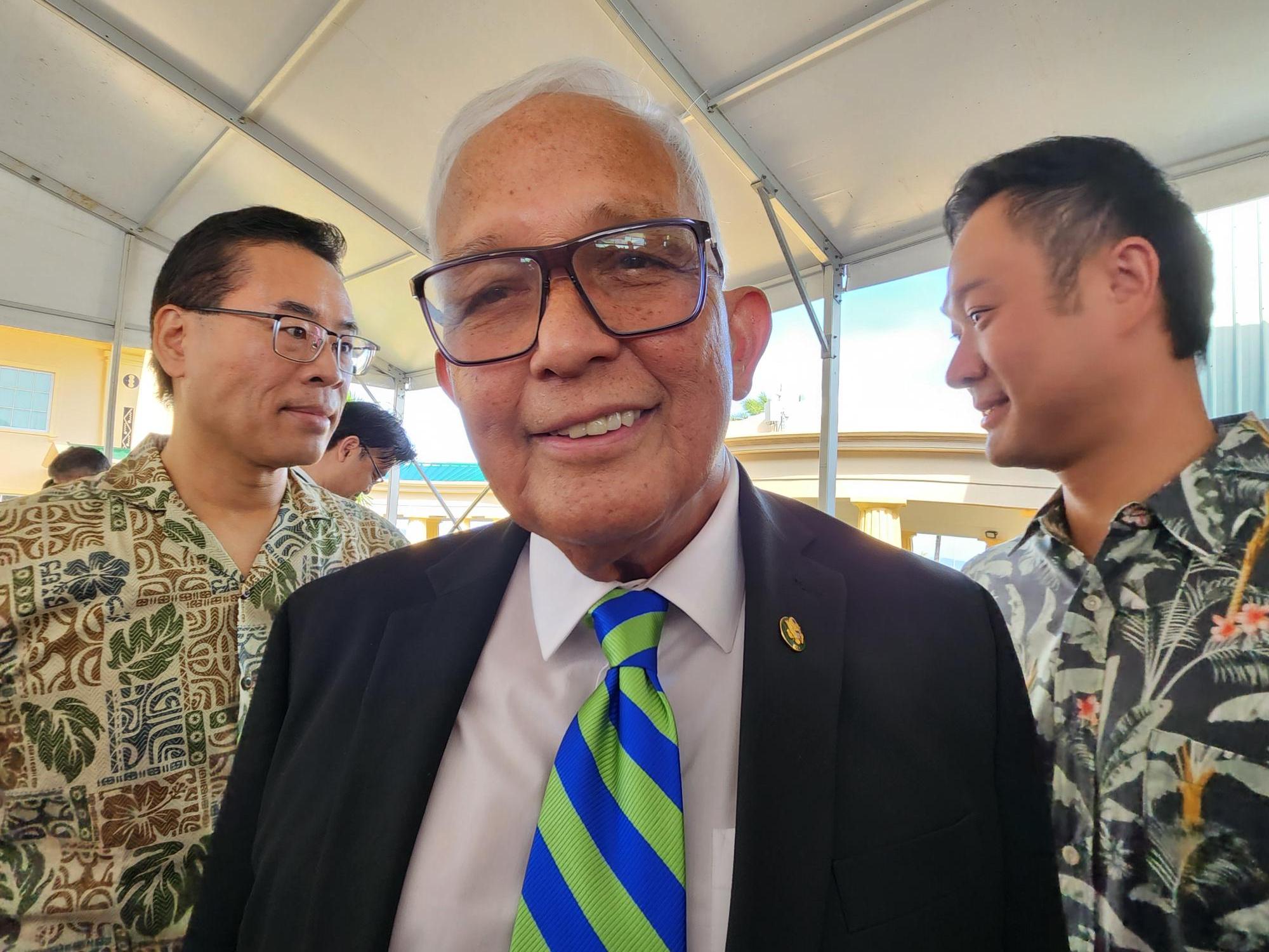 Robert A. Underwood, former Guam delegate to the U.S. Congress, former University of Guam president, and chairman of the Pacific Center of Island Security. Photo by Maureen Maratita. 