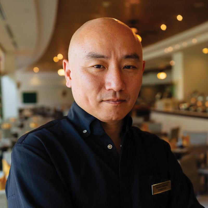 The Nikko’s executive chef has a special approach to ingredients and tasting