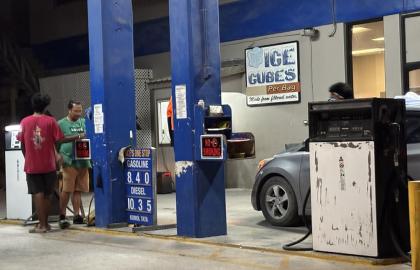 Diesel price tops $10 at the pump in Majuro at the end of April