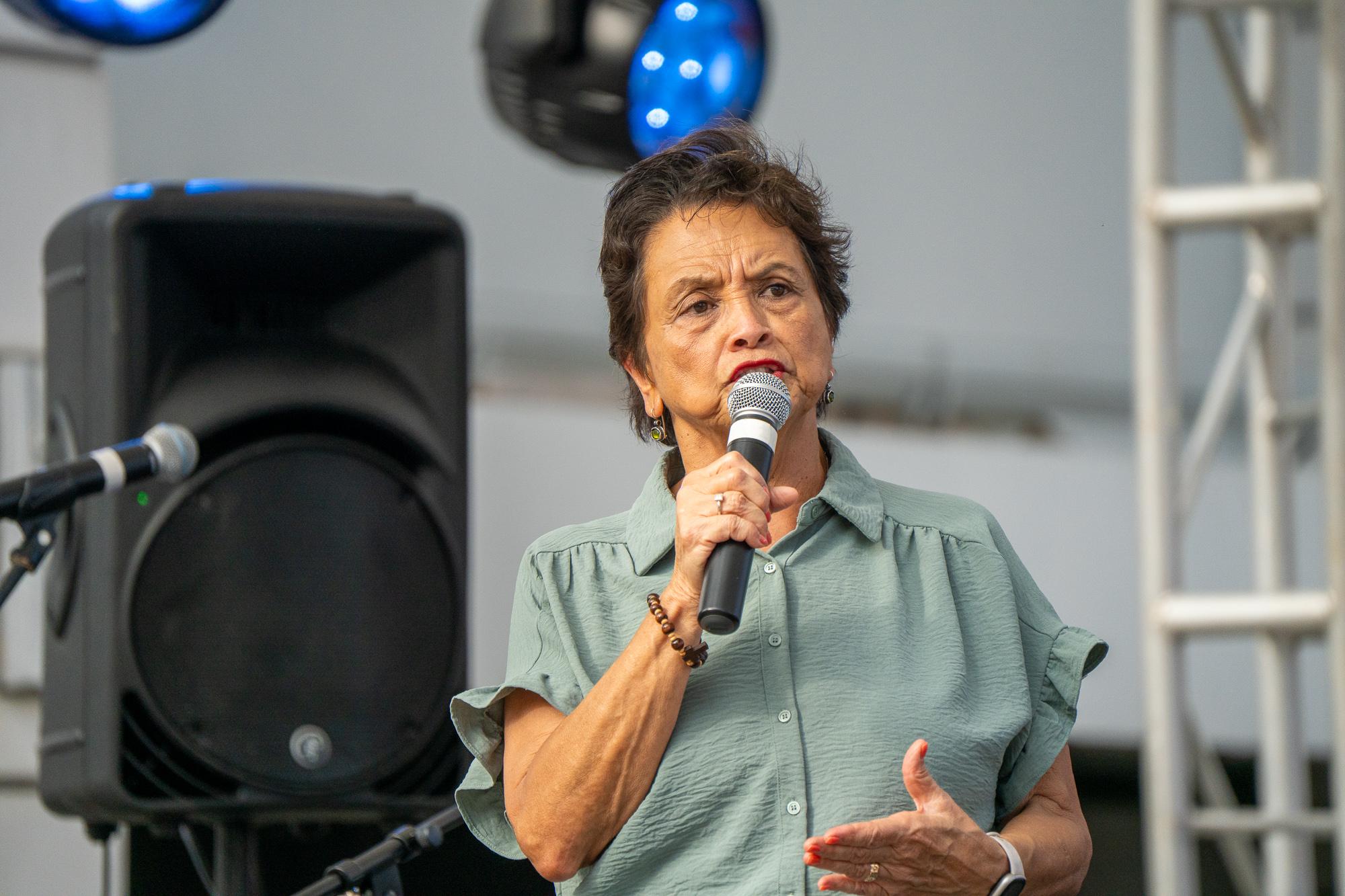Gov. Lourdes A. Leon Guerrero, Guam. Photo by Skyler Obispo