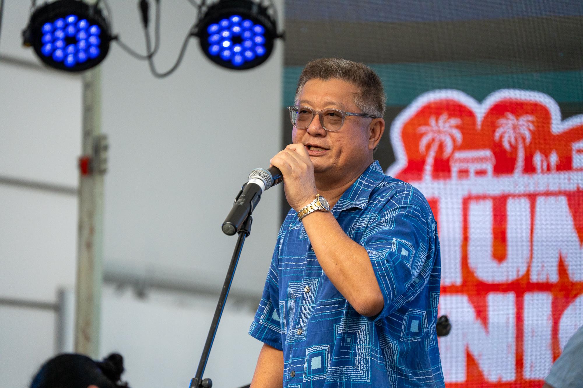 George Chiu, chairman of the board of directors, Guam Visitors Bureau. Photo by Skyler Obispo