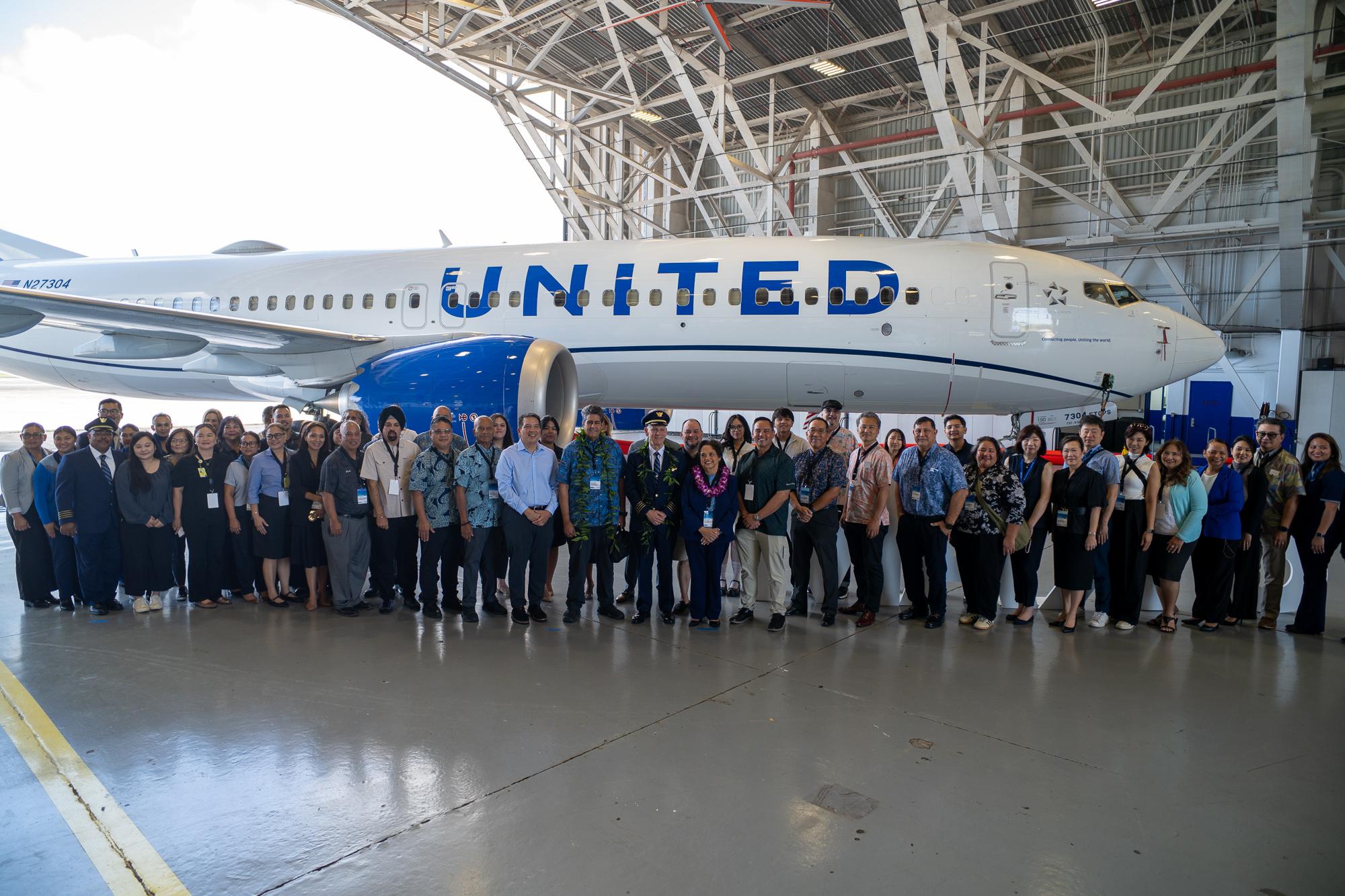 United Airlines Boeing 737 Max 8 Launch Event — March 19, 2026 